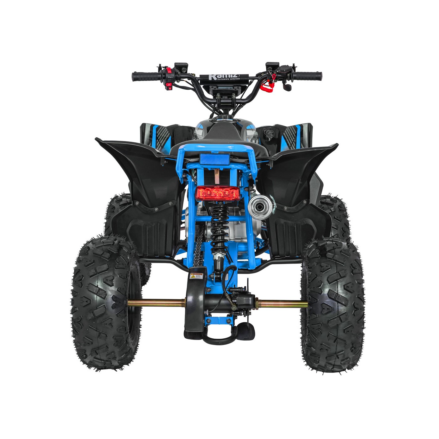 DESERT STORM LIFT Blue Combustion Quad Vehicle