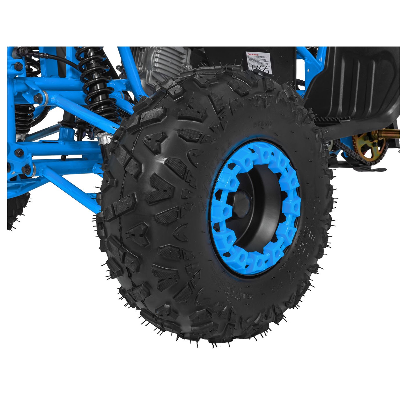 DESERT STORM LIFT Blue Combustion Quad Vehicle