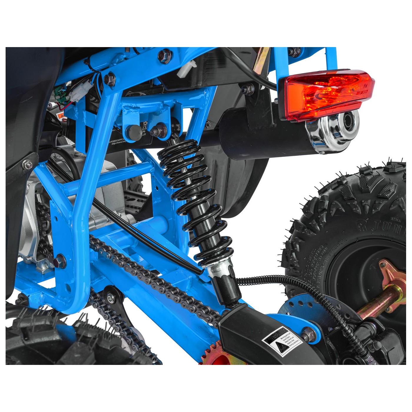 DESERT STORM LIFT Blue Combustion Quad Vehicle