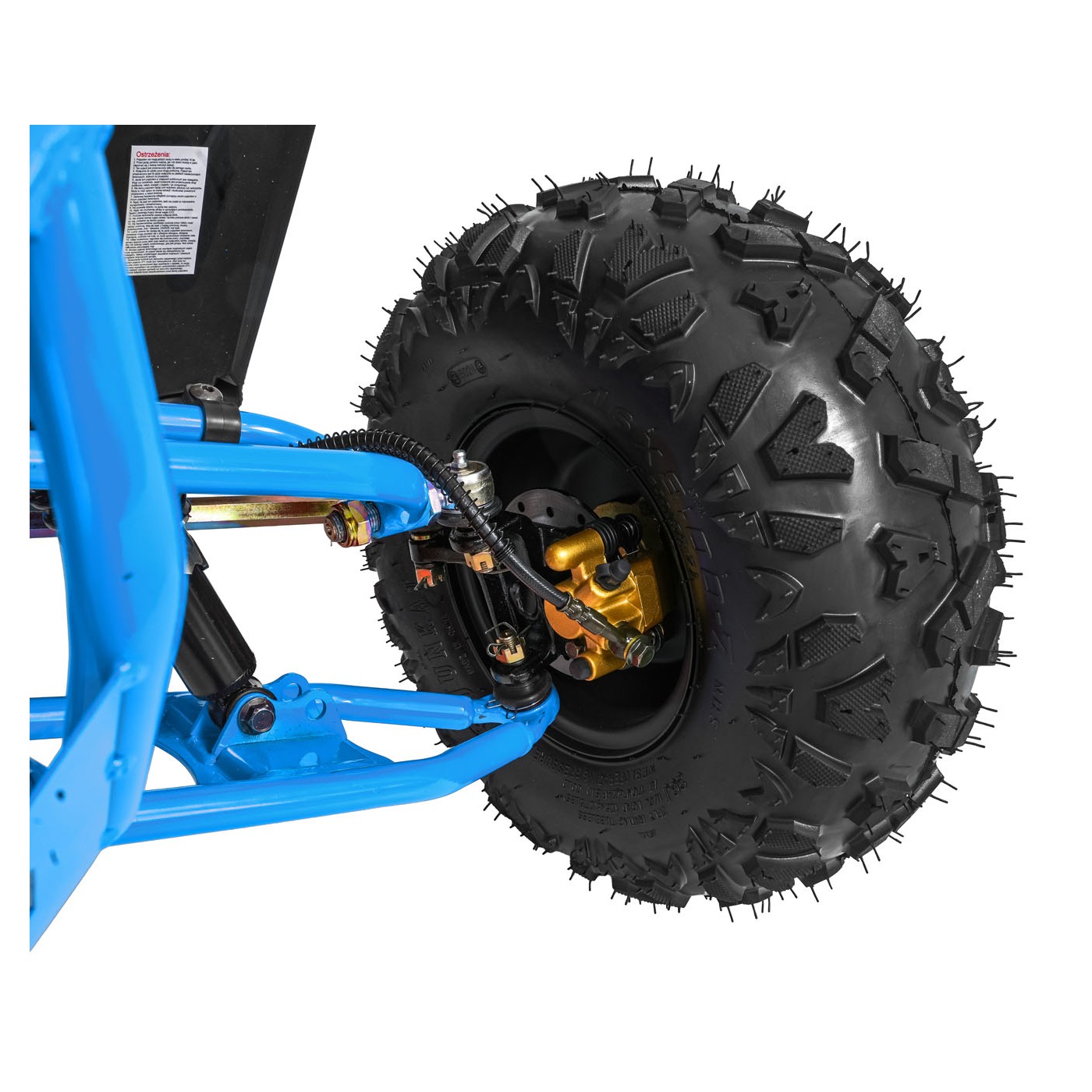 DESERT STORM LIFT Blue Combustion Quad Vehicle
