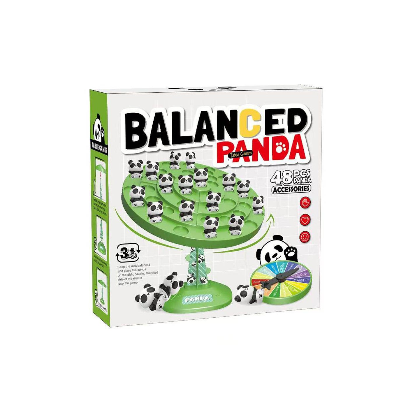 Balancování pand arkádová hra