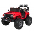 Extrémní sportovní vozidlo 4x4 variabilní velikost, červená