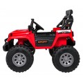 Extrémní sportovní vozidlo 4x4 variabilní velikost, červená