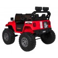 Extrémní sportovní vozidlo 4x4 variabilní velikost, červená