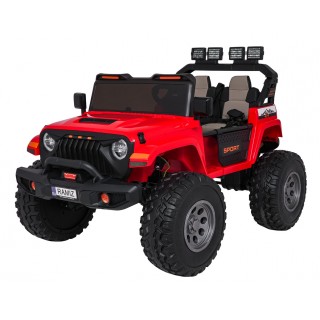 Extrémní sportovní vozidlo 4x4 variabilní velikost, červená