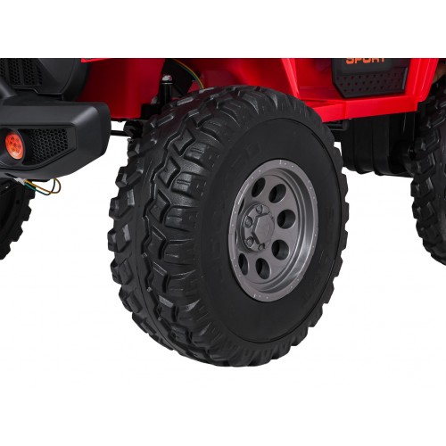 Extrémní sportovní vozidlo 4x4 variabilní velikost, červená
