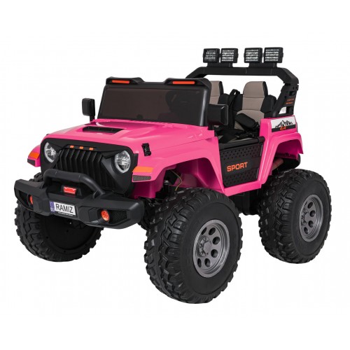 Extrémní sportovní vozidlo 4x4 variabilní velikost růžová