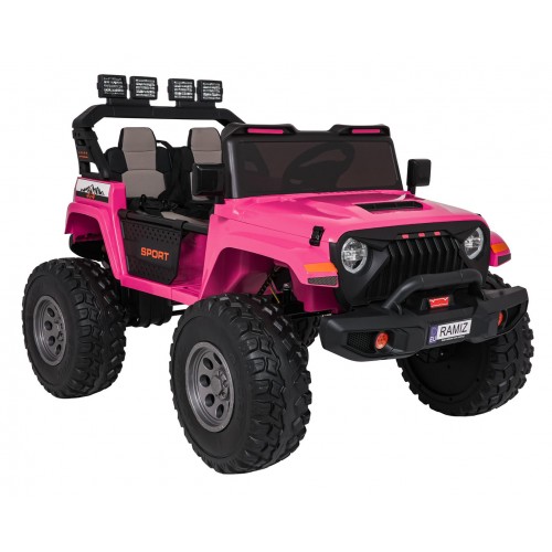 Extrémní sportovní vozidlo 4x4 variabilní velikost růžová