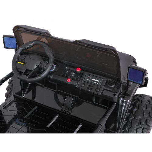 Extrémní sportovní vozidlo 4x4, variabilní velikost, černá