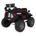 Extrémní sportovní vozidlo 4x4, variabilní velikost, černá