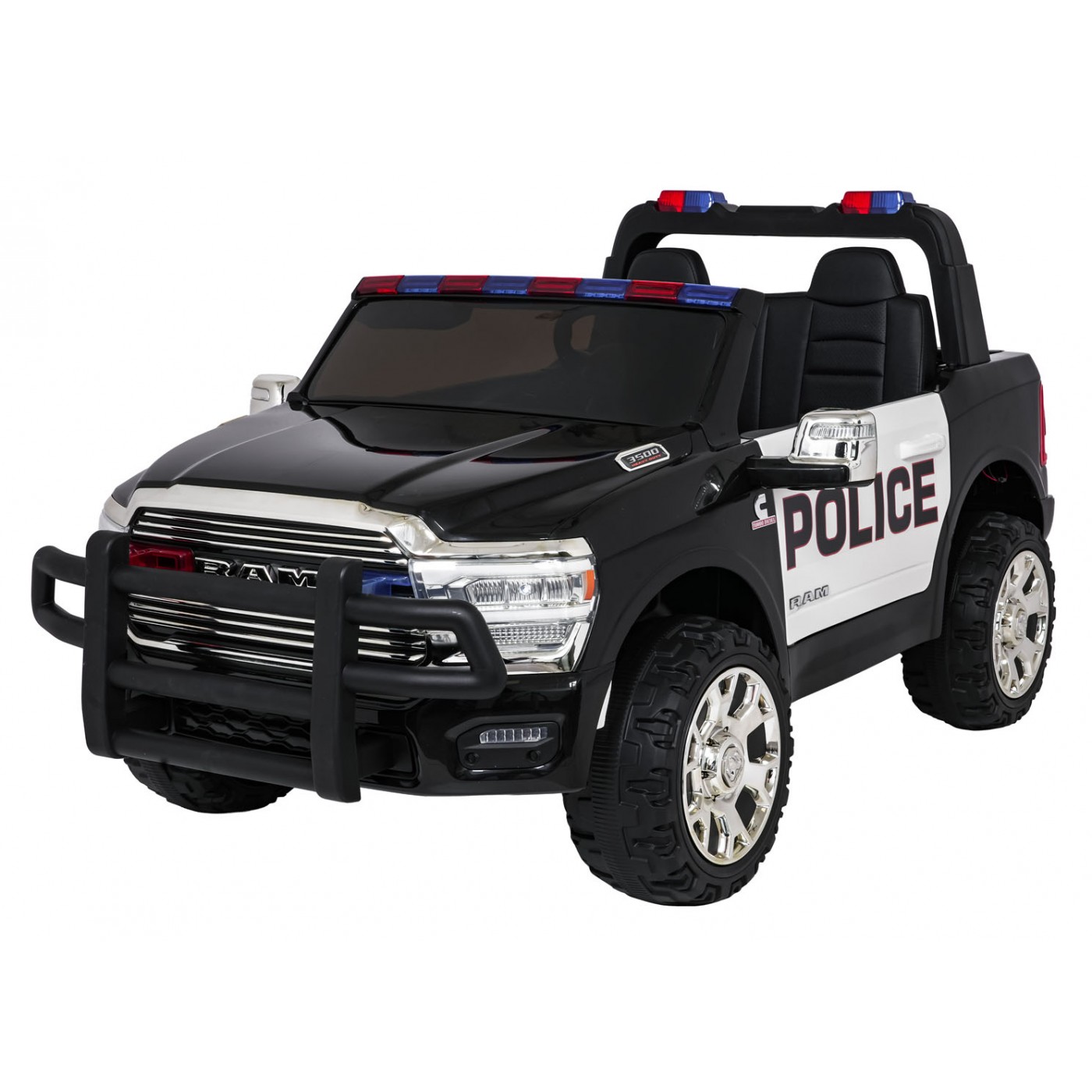 Policejní vozidlo RAM 3500 černé