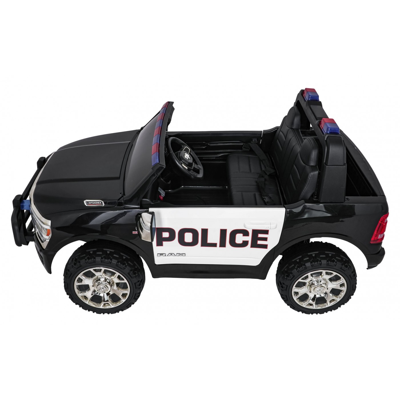 Policejní vozidlo RAM 3500 černé