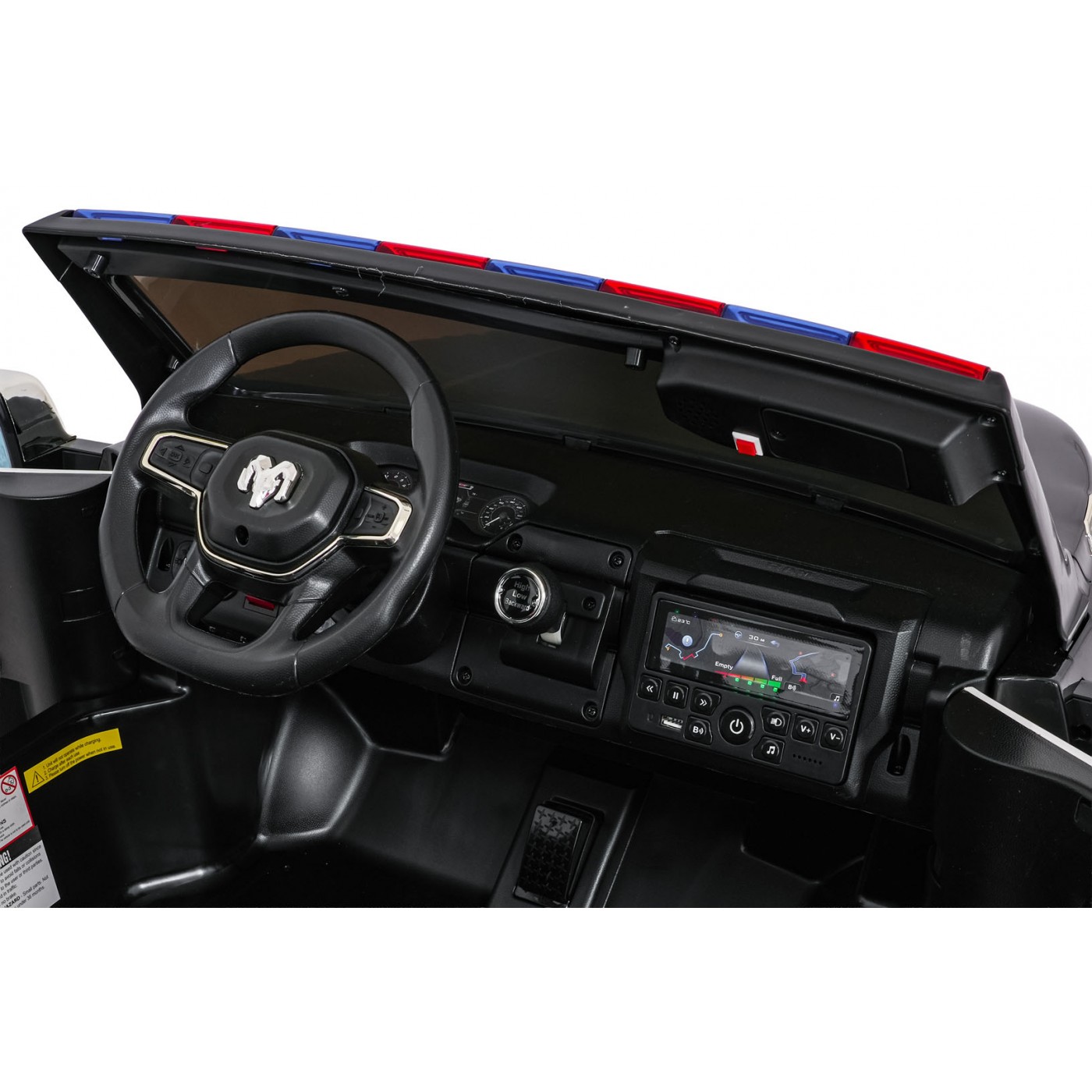 Policejní vozidlo RAM 3500 černé