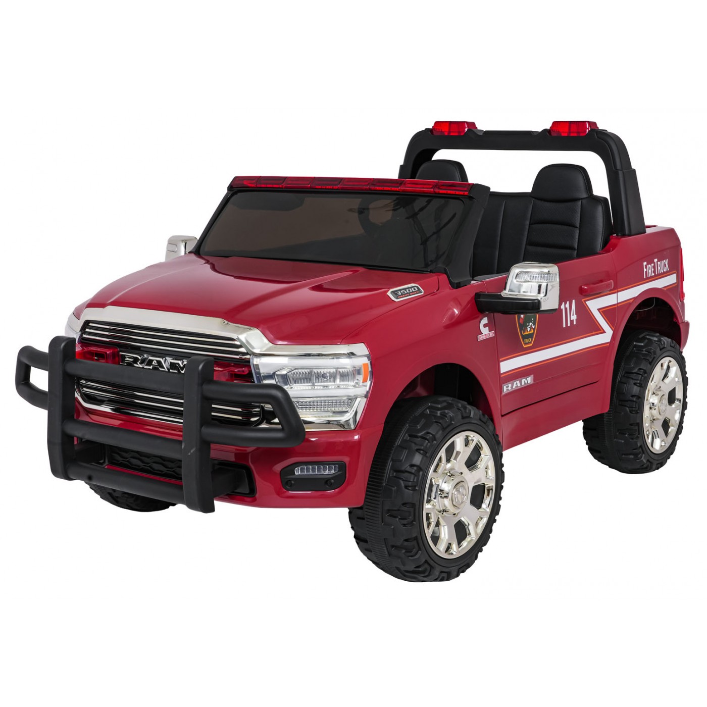 RAM 3500 Hasičské červené vozidlo