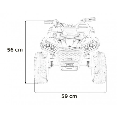 Čtyřkolka Quad Sport TX bílá