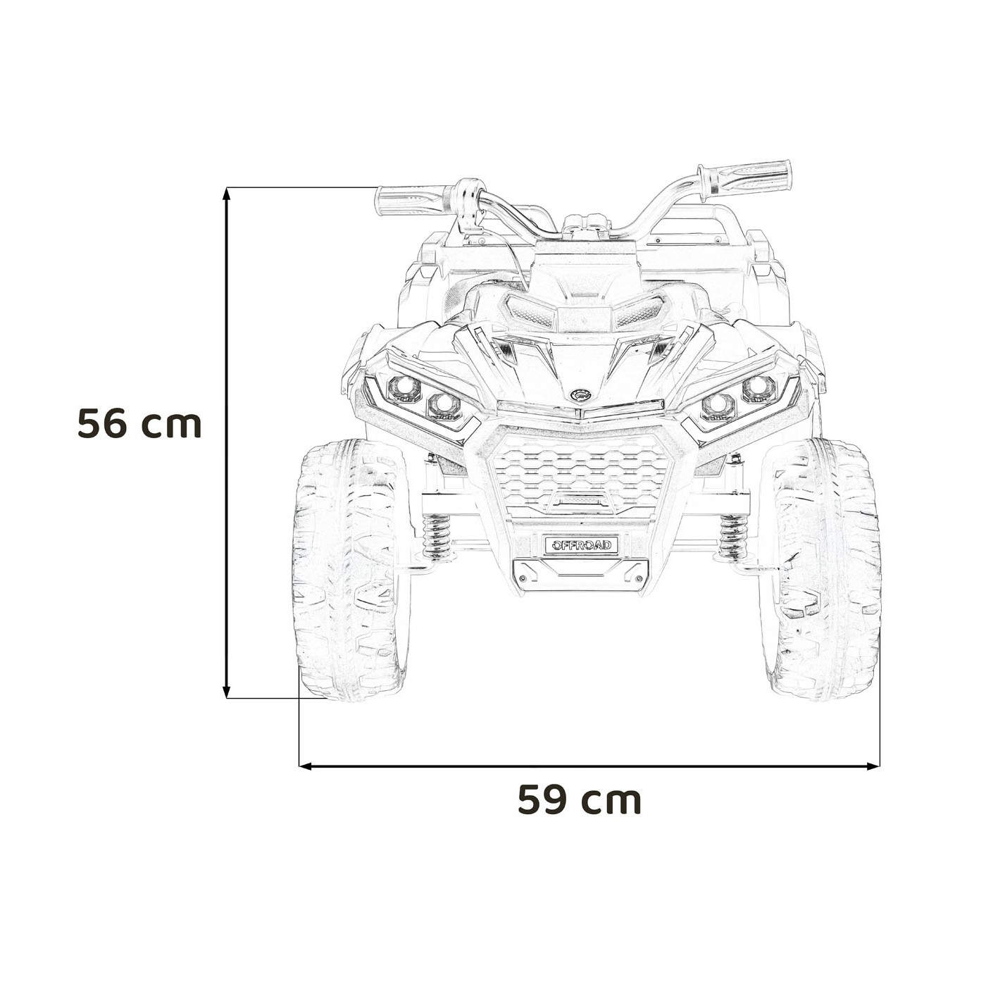Čtyřkolka Quad Sport TX Žlutá