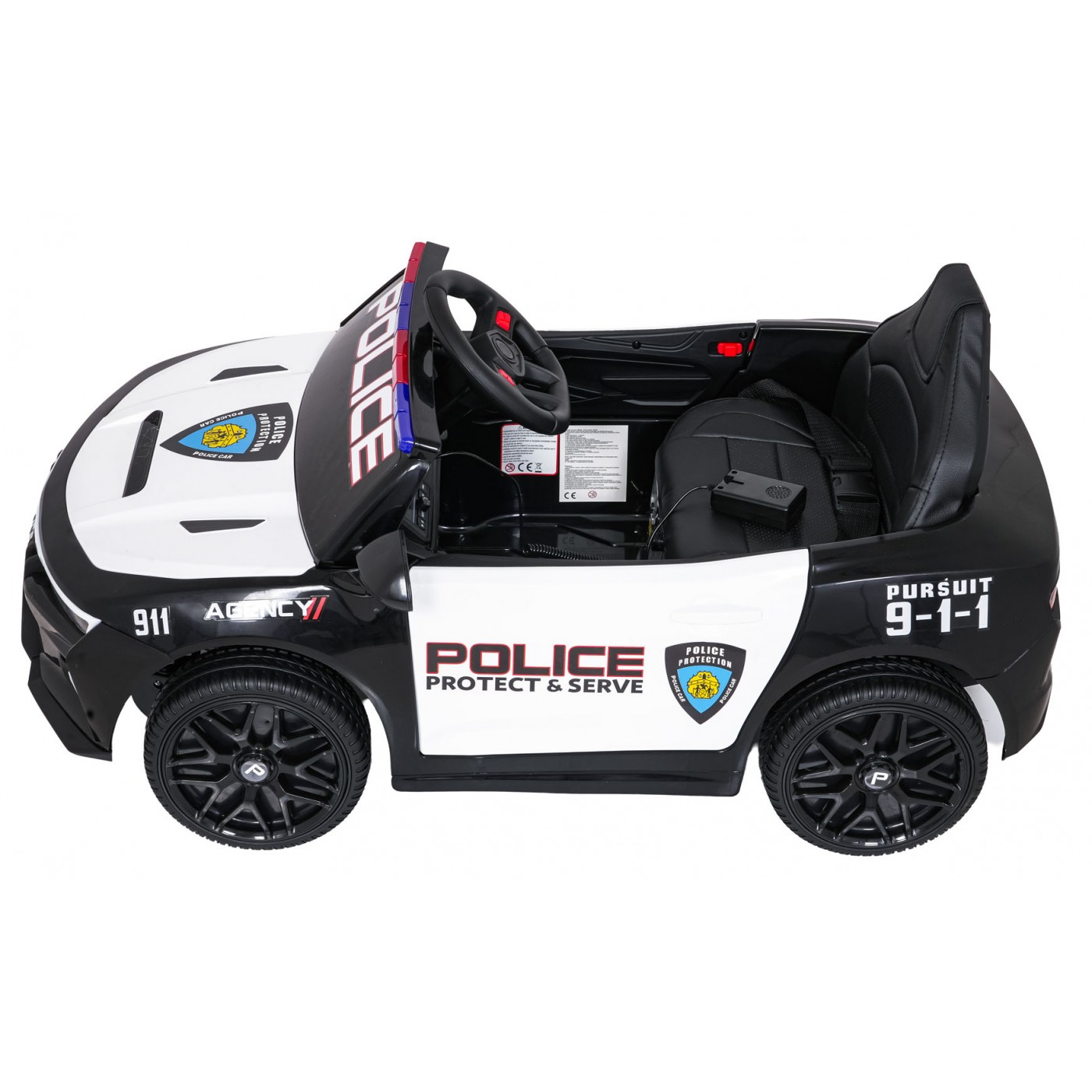 Policejní vozidlo 911 Agency černé