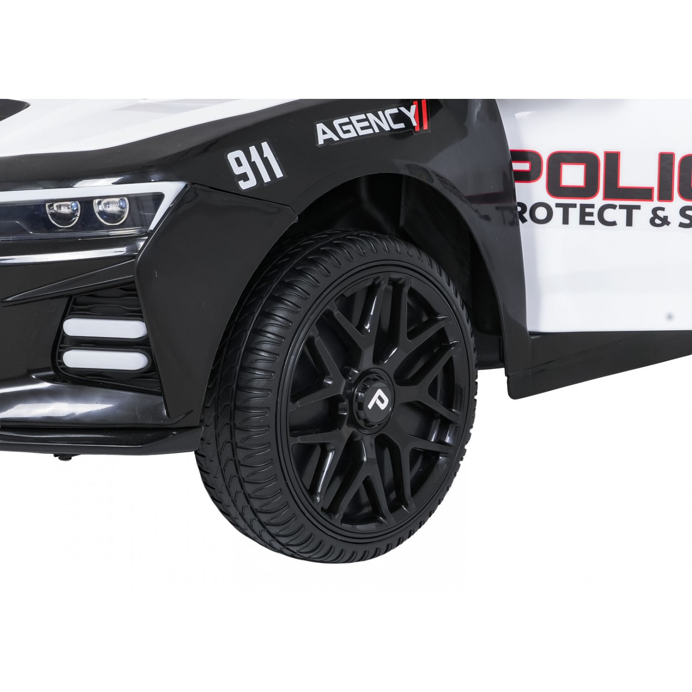 Policejní vozidlo 911 Agency černé