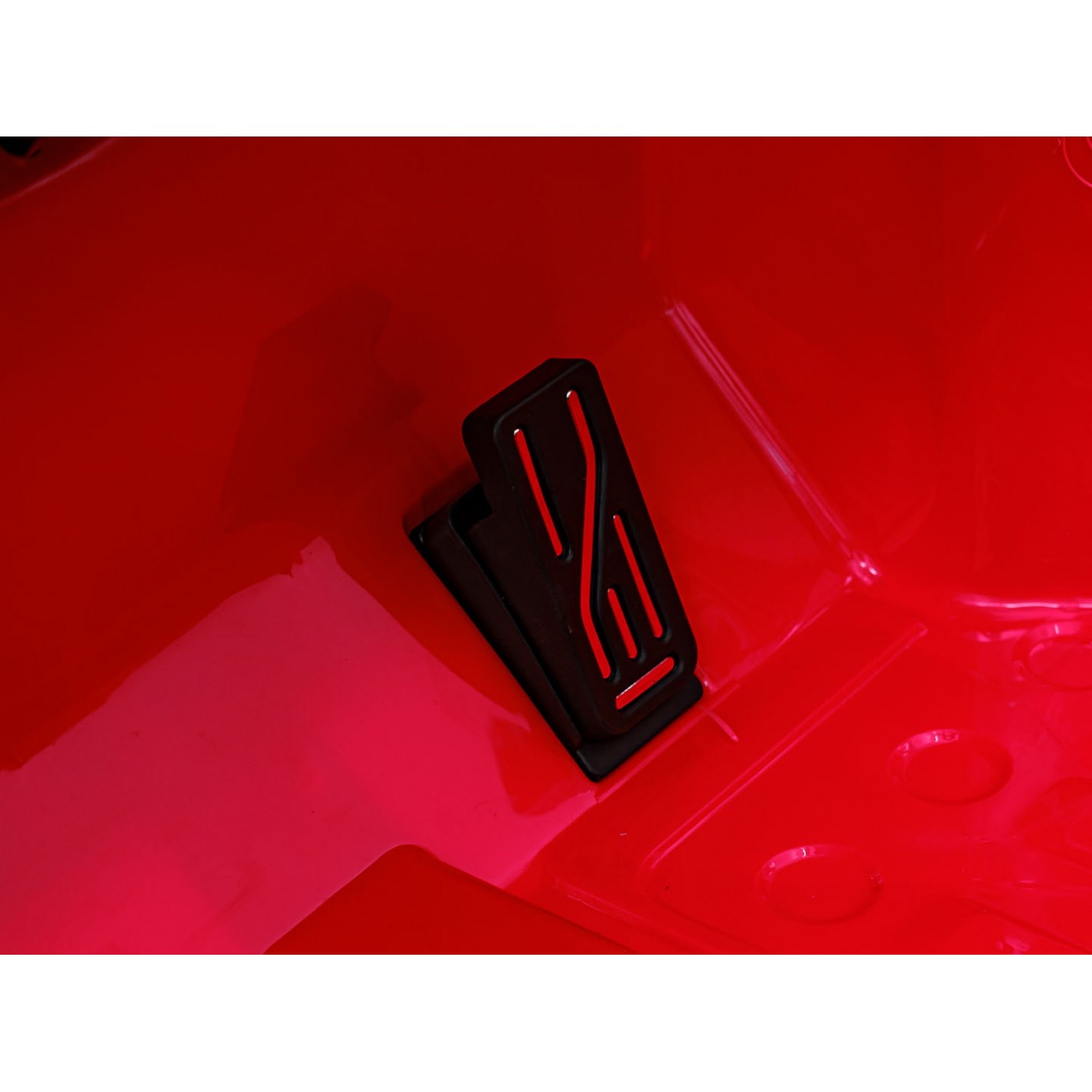 Jeep Wrangler Rubicon dětská baterie červená dálkové rádio MP3 LED kola EVA
