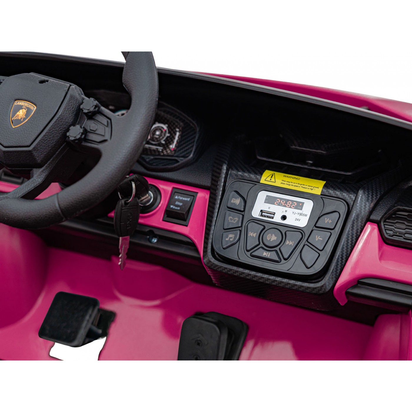 Vozidlo Lamborghini Revuelto XL STRONG Růžové