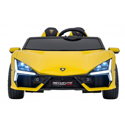 Lamborghini Revuelto XL STRONG Žluté vozidlo