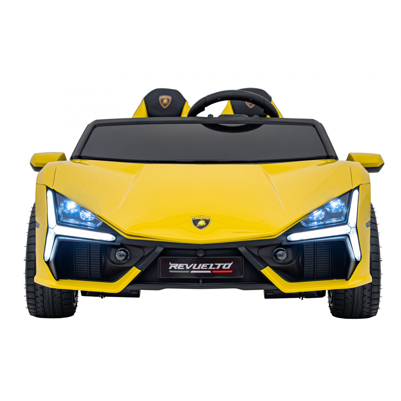 Lamborghini Revuelto XL STRONG Žluté vozidlo