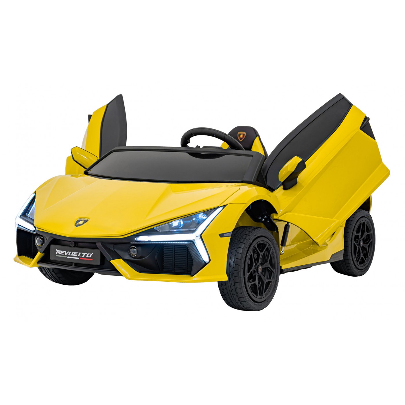Lamborghini Revuelto XL STRONG Žluté vozidlo