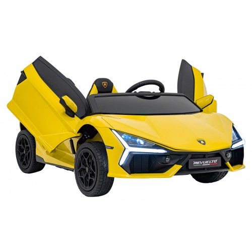Lamborghini Revuelto XL STRONG Žluté vozidlo