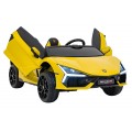 Žluté vozidlo Lamborghini Revuelto XL