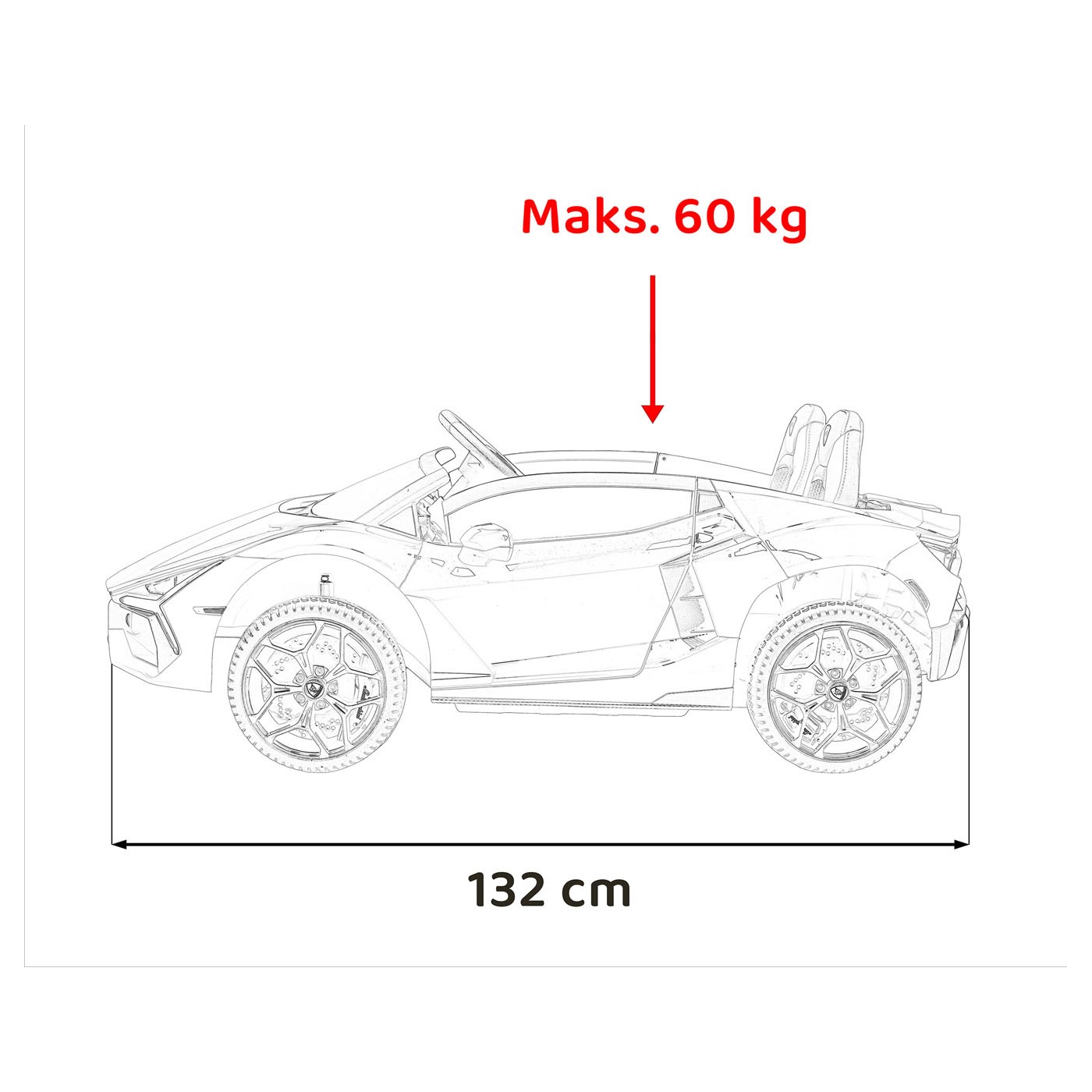 Vozidlo Lamborghini Revuelto XL White