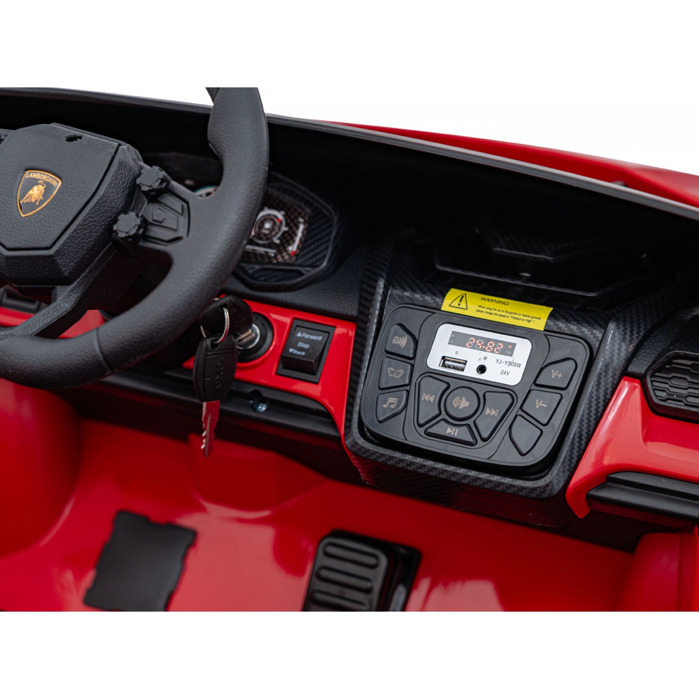 Vůz Lamborghini Revuelto XL Red
