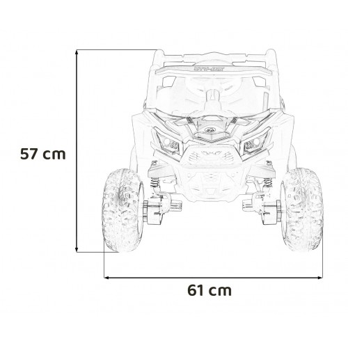 Buggy Madman UTV-MX černá