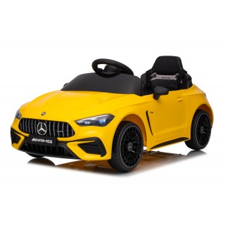 Mercedes Benz AMG CLE 53 Žluté vozidlo