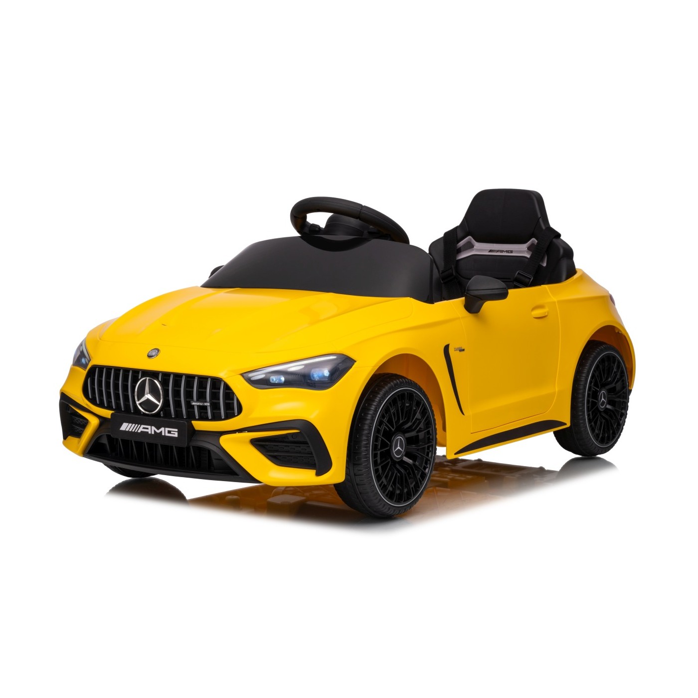 Mercedes Benz AMG CLE 53 Žluté vozidlo