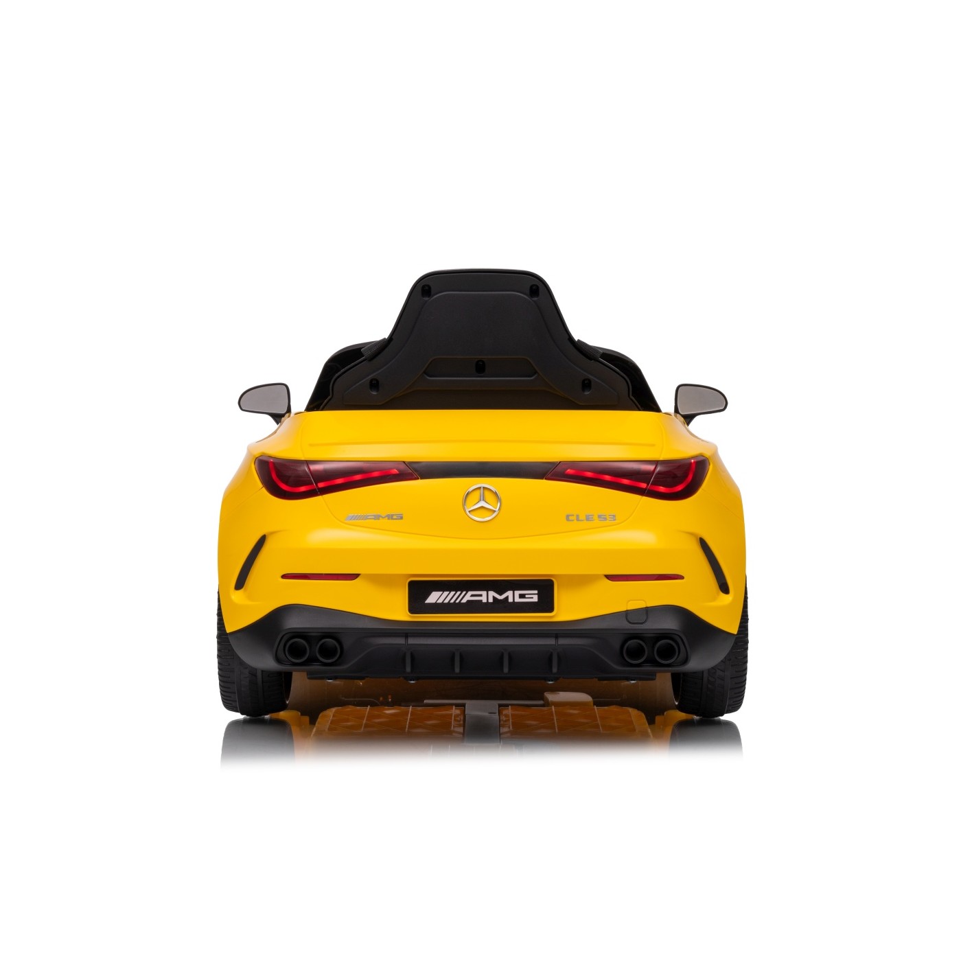 Mercedes Benz AMG CLE 53 Žluté vozidlo