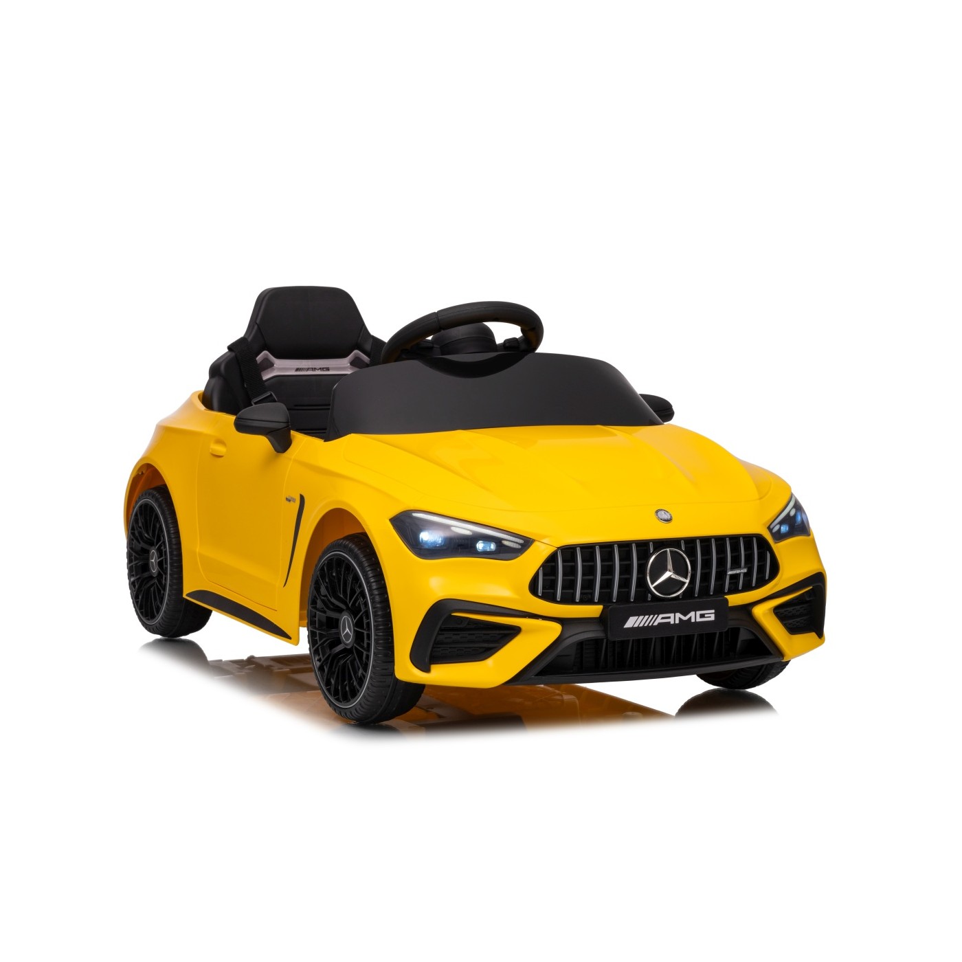Mercedes Benz AMG CLE 53 Žluté vozidlo