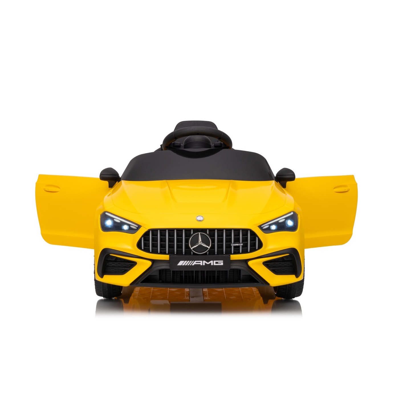 Mercedes Benz AMG CLE 53 Žluté vozidlo