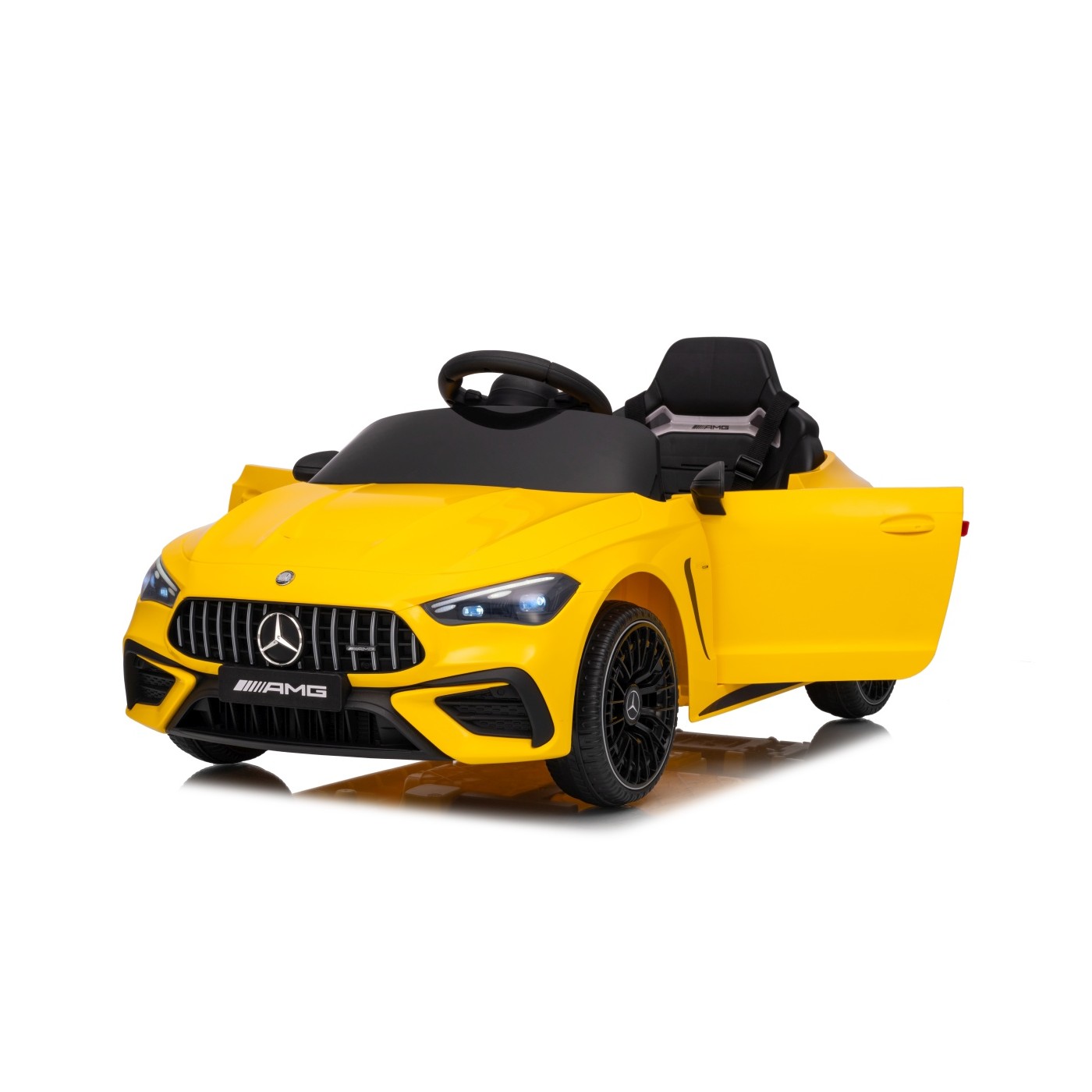 Mercedes Benz AMG CLE 53 Žluté vozidlo