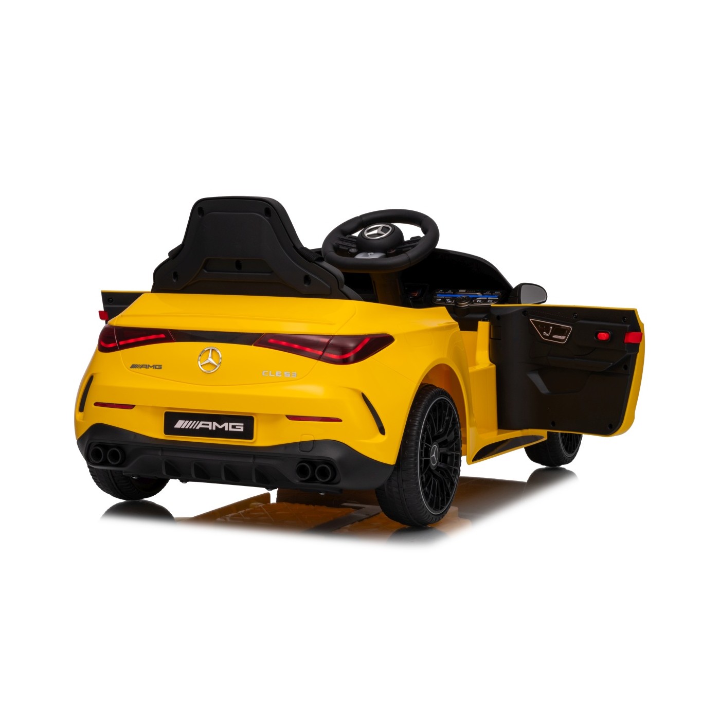 Mercedes Benz AMG CLE 53 Žluté vozidlo