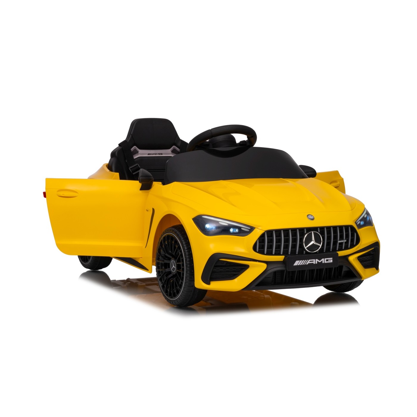 Mercedes Benz AMG CLE 53 Žluté vozidlo