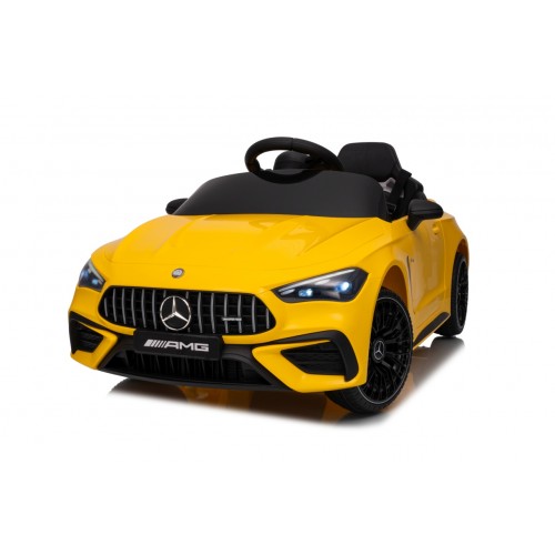 Mercedes Benz AMG CLE 53 Žluté vozidlo