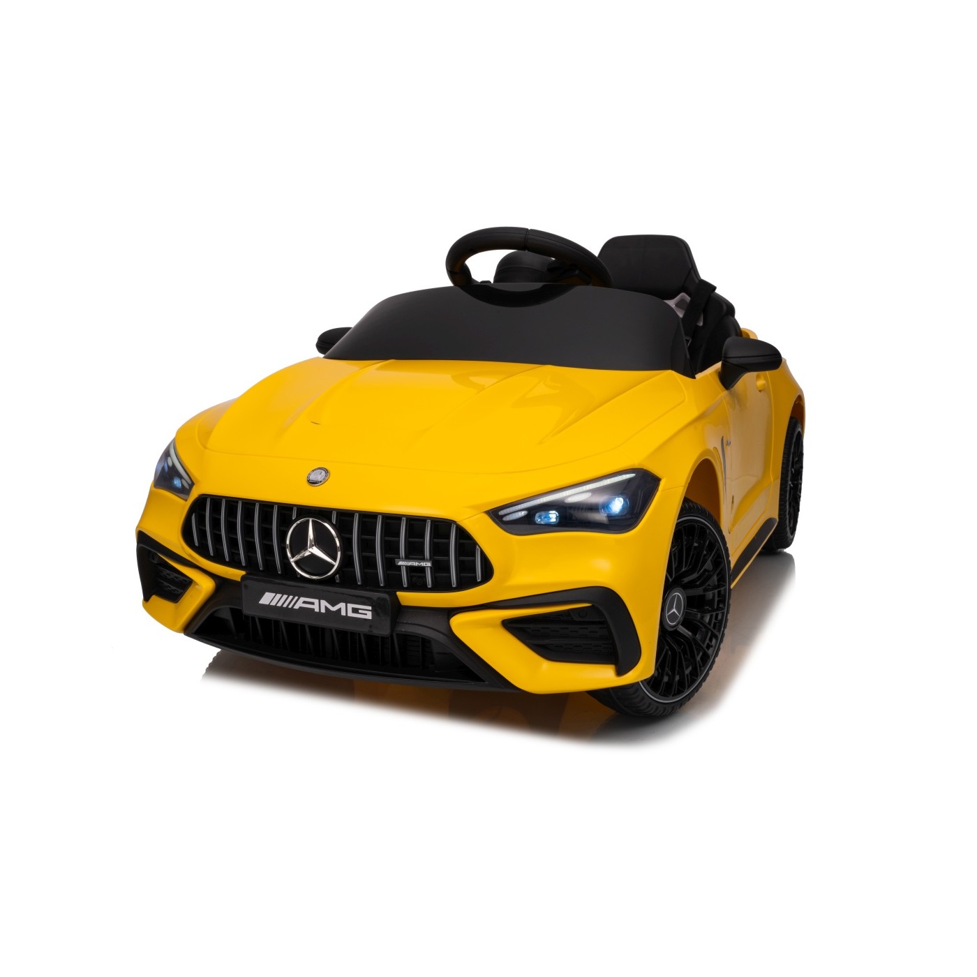 Mercedes Benz AMG CLE 53 Žluté vozidlo