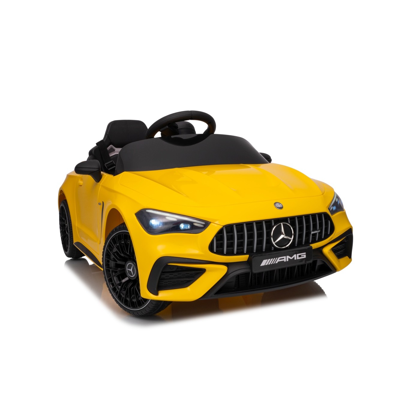 Mercedes Benz AMG CLE 53 Žluté vozidlo