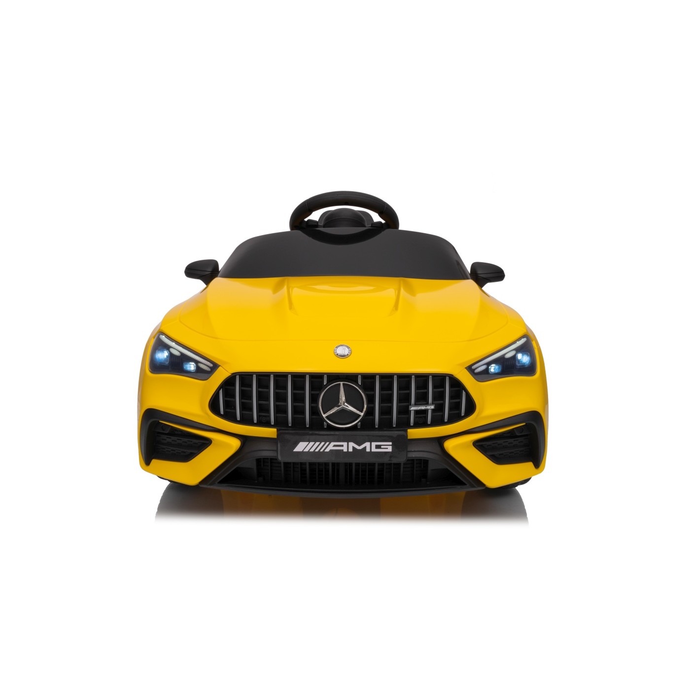 Mercedes Benz AMG CLE 53 Žluté vozidlo