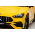 Mercedes Benz AMG CLE 53 Žluté vozidlo