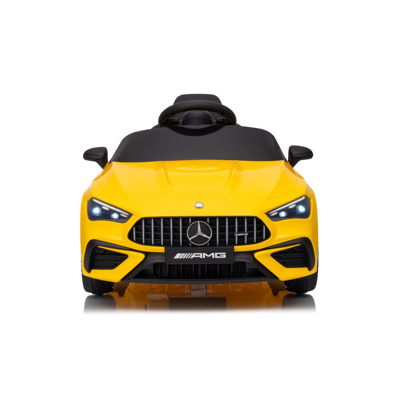 Mercedes Benz AMG CLE 53 Žluté vozidlo