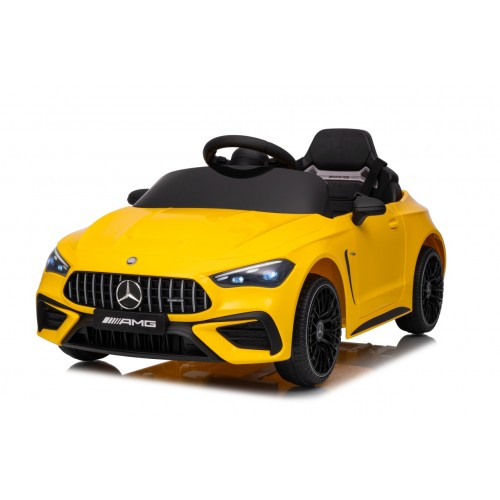 Mercedes Benz AMG CLE 53 Žluté vozidlo