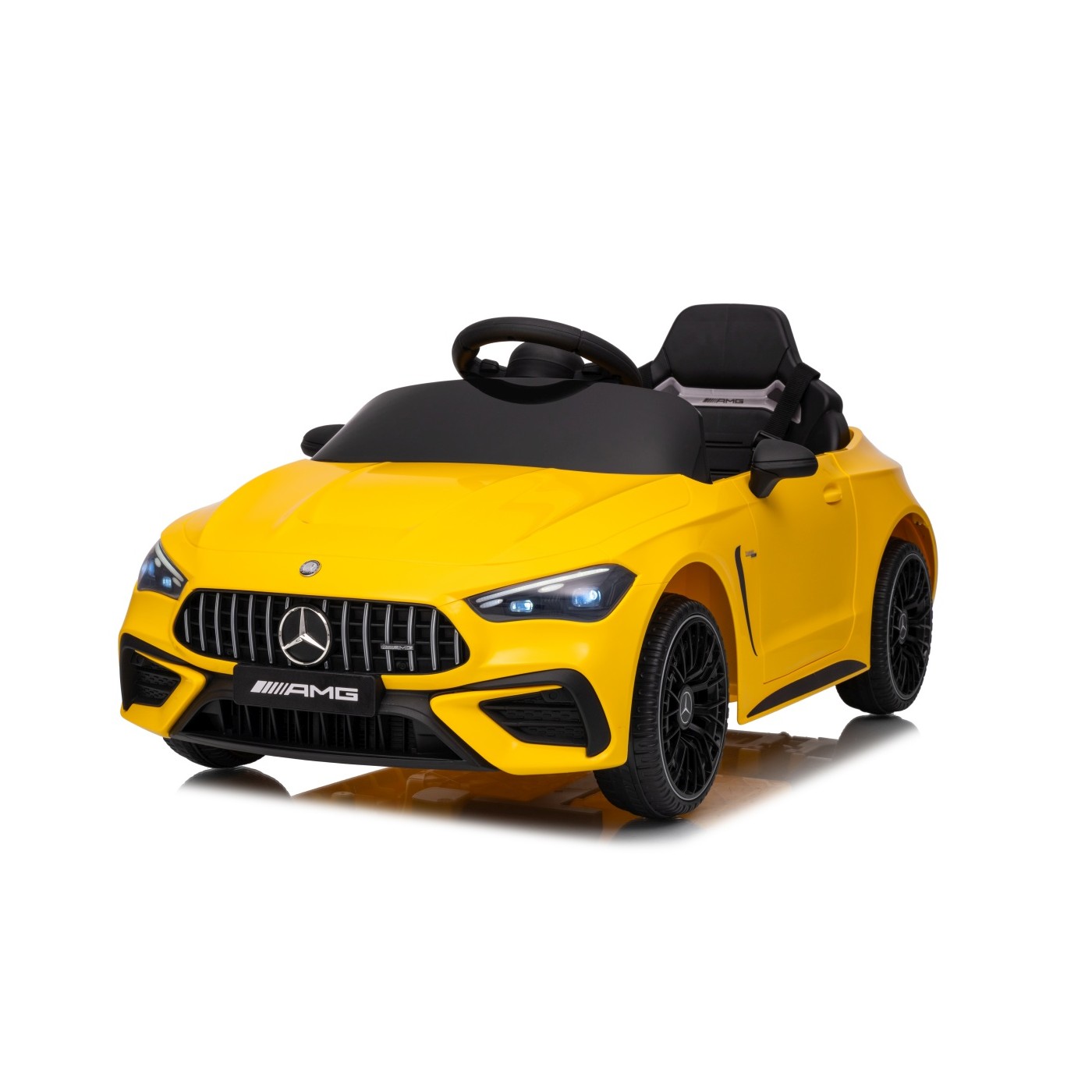 Mercedes Benz AMG CLE 53 Žluté vozidlo