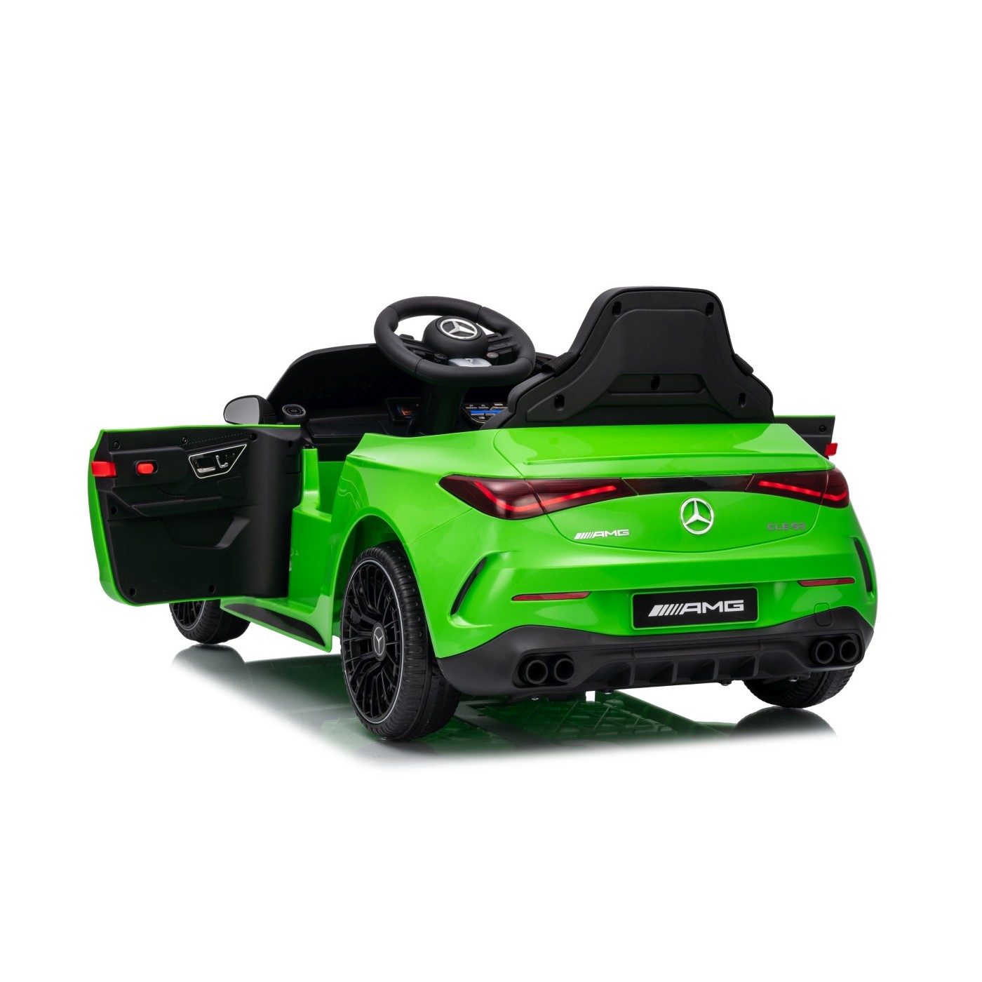Mercedes Benz AMG CLE 53 Zelené vozidlo