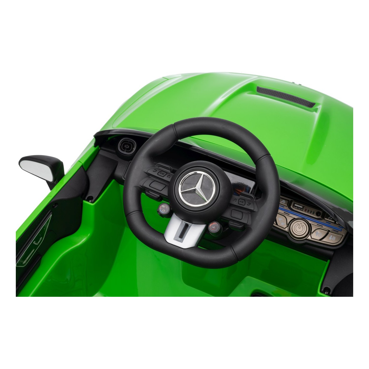 Mercedes Benz AMG CLE 53 Zelené vozidlo